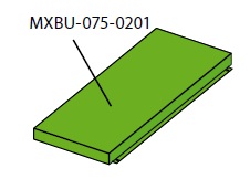 Ізоляція верхньої частини 2 TXN150- MXBU-075-0201-RAL6018
